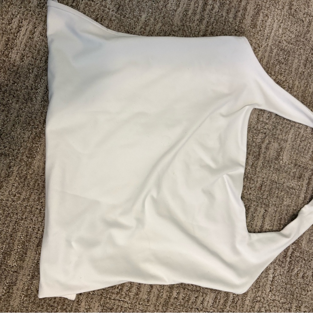 Abercrombie & Fitch White Tank Top
